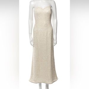 giorgio armani vintage beaded dress